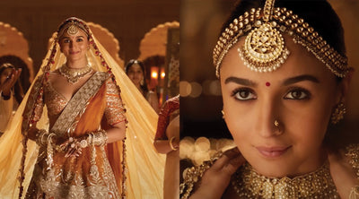 Decoding the On-Screen Minimalistic Bridal Avatar of Alia Bhatt from RARKPK