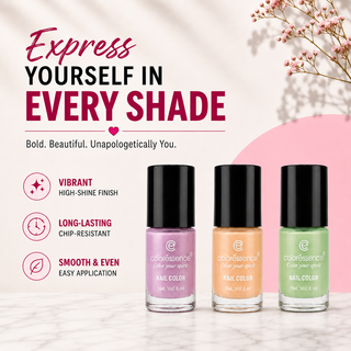 Cute Coats Nail Paint Combo Pack of 3 - The Pastel Love Combo