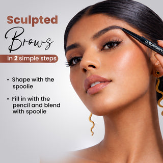 Expert Eyebrow Pencil 2 in 1 Dual Function