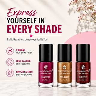 Cute Coats Nail Paint Combo Pack of 3