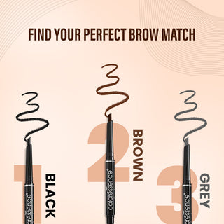 Expert Eyebrow Pencil 2 in 1 Dual Function