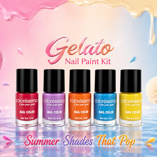 Nail Paint Kit + FREE nail Color Remover (Gelato)