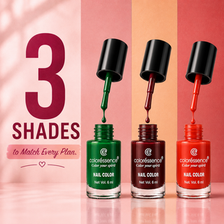 Cute Coats Nail Paint Combo Pack of 3 - The Wild Combo