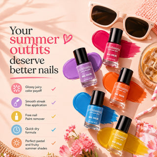 Nail Paint Kit + FREE nail Color Remover (Gelato)