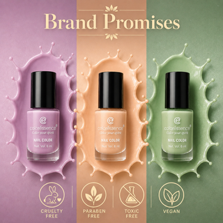 Cute Coats Nail Paint Combo Pack of 3 - The Pastel Love Combo