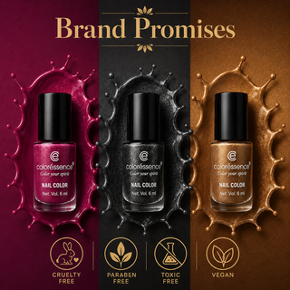Cute Coats Nail Paint Combo Pack of 3 - The Shimmer Combo