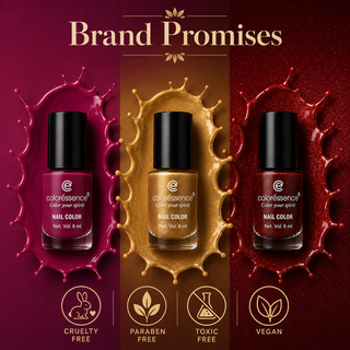 Cute Coats Nail Paint Combo Pack of 3 - The Bride to be Combo