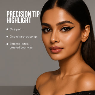 Ink Stylo Sketch Pen Eyeliner (Black)