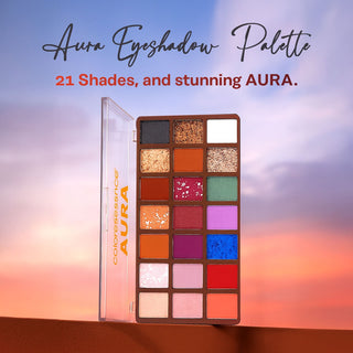 Aura Eyeshadow Palette - 21 Shades