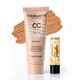 Face CC Cream  SPF-45 + Free Lip Smoothie