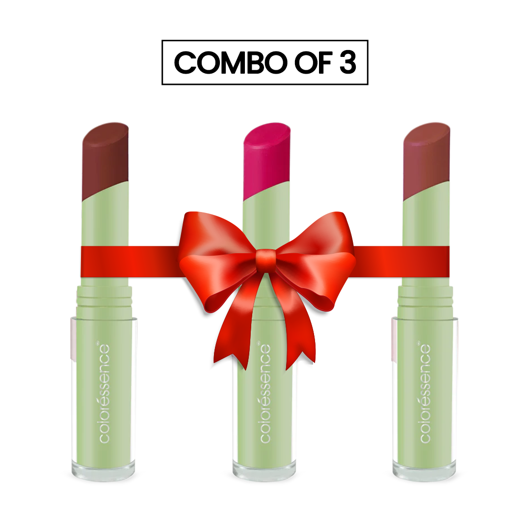 Lip Cream Glossy Pack of 3 only at RS 500