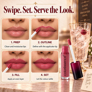 Transfer Proof Liquid Lipstick Kit + Free Lip Plumping Gloss