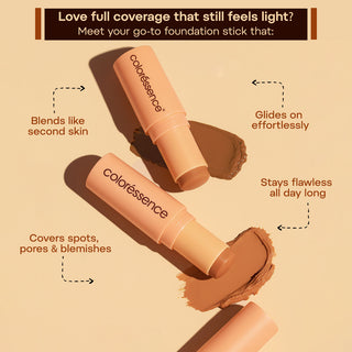 Foundation Panstick - Full Coverage Conceal Cover Brightener Blur Effect