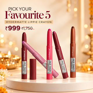 Hydramatte Long Stay Lippie Crayon Combo 5