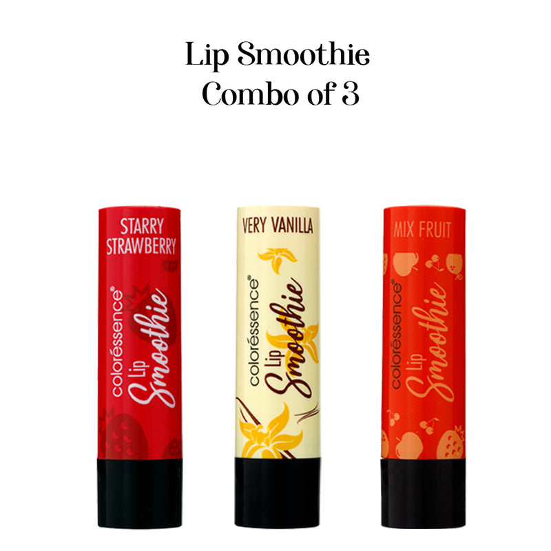 Lip Smoothie Combo(Very Vanilla, Starry Strawberry, Mix Fruit)