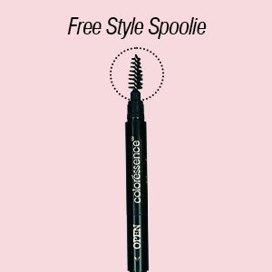 Eye Brow Styler 3 In 1 Multifunction (Combo of Black & Dark Brown)