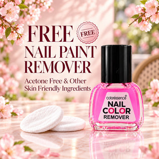 Nail Paint Kit + FREE nail Color Remover