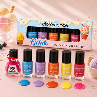 Nail Paint Kit + FREE nail Color Remover