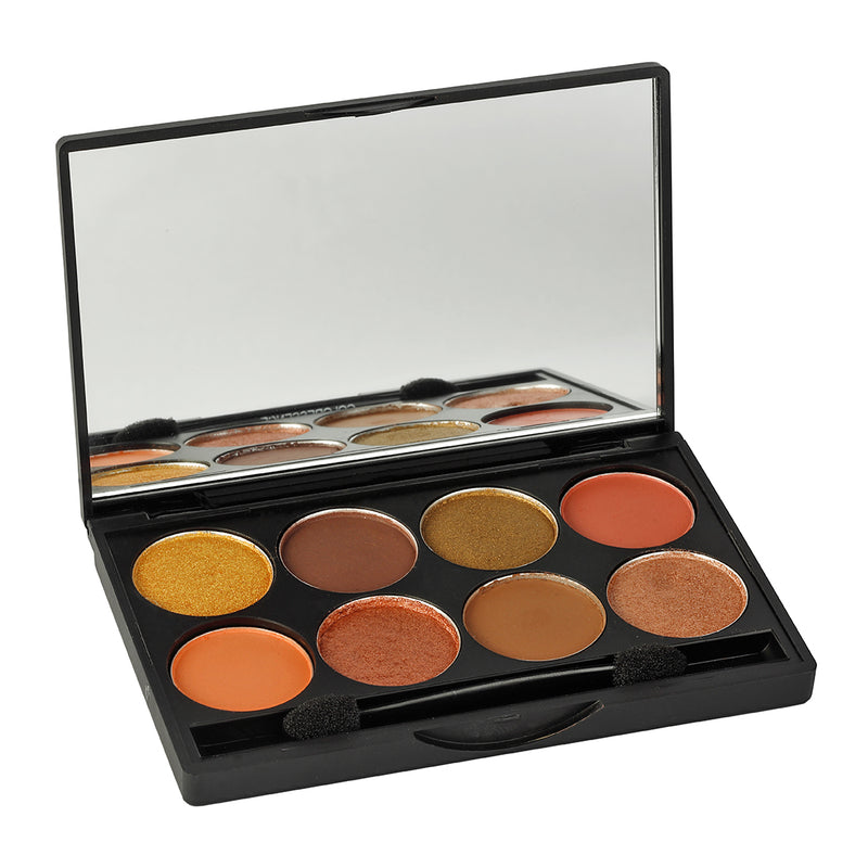 Glide on Eyeshadow Palette 8 Matte & Metallic Shades- Love for Nudes