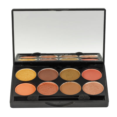 Glide on Eyeshadow Palette 8 Matte & Metallic Shades- Love for Nudes