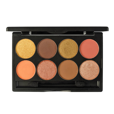 Glide on Eyeshadow Palette 8 Matte & Metallic Shades- Love for Nudes
