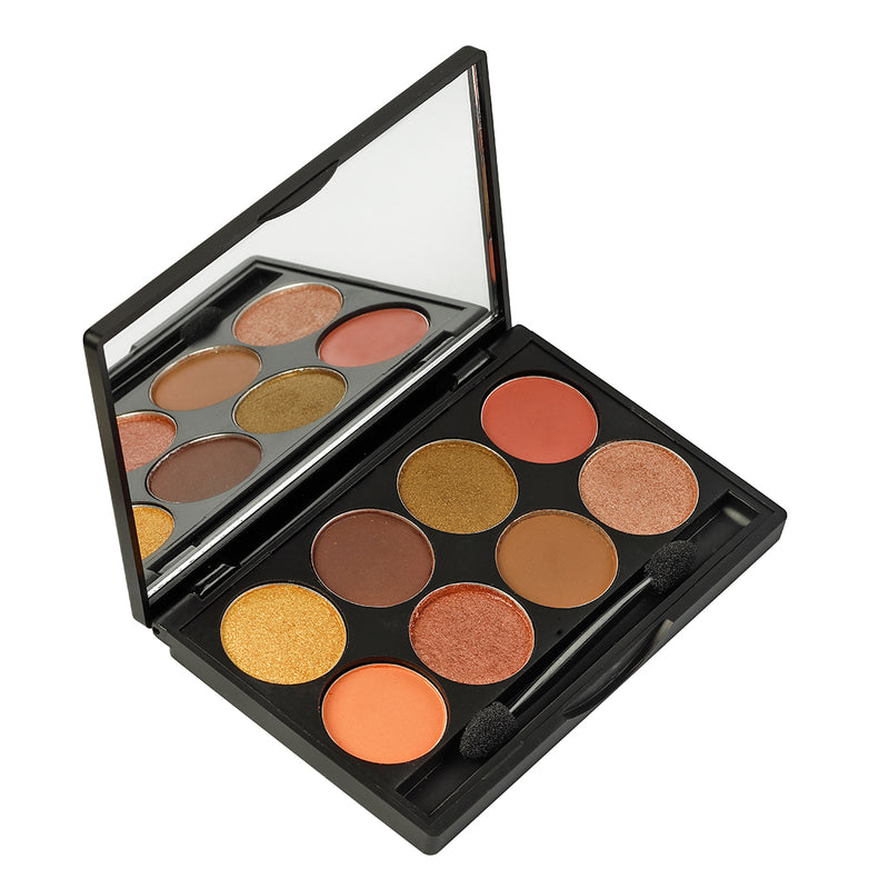 Glide on Eyeshadow Palette 8 Matte & Metallic Shades- Love for Nudes