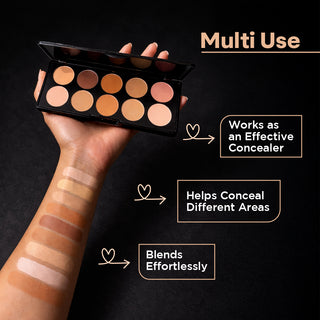 HD Makeup Base Palette (10 shades)