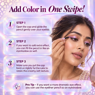 Multi-dimensional Holographic Eyeliner - Pack of 5