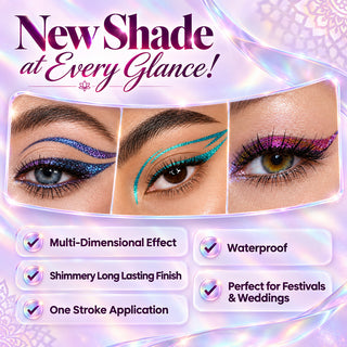 Multi-dimensional Holographic Eyeliner - Pack of 5