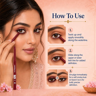 Ipop Kajal Pencil - Waterproof & Long-Lasting