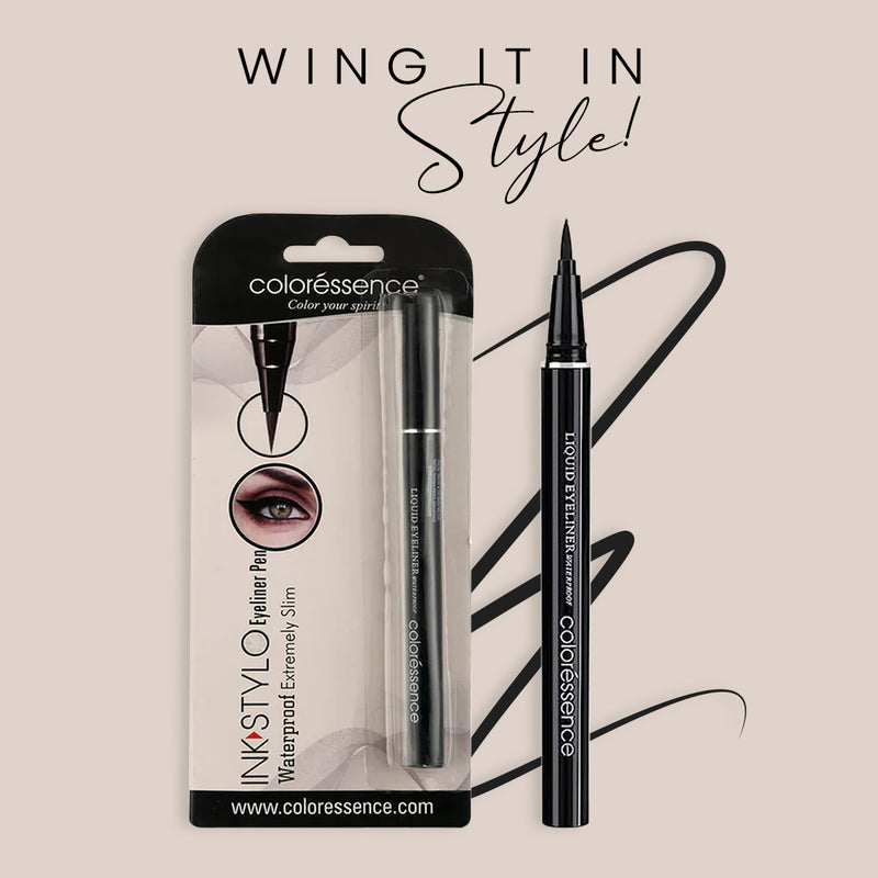 Ink Stylo Sketch Pen Eyeliner (Black)