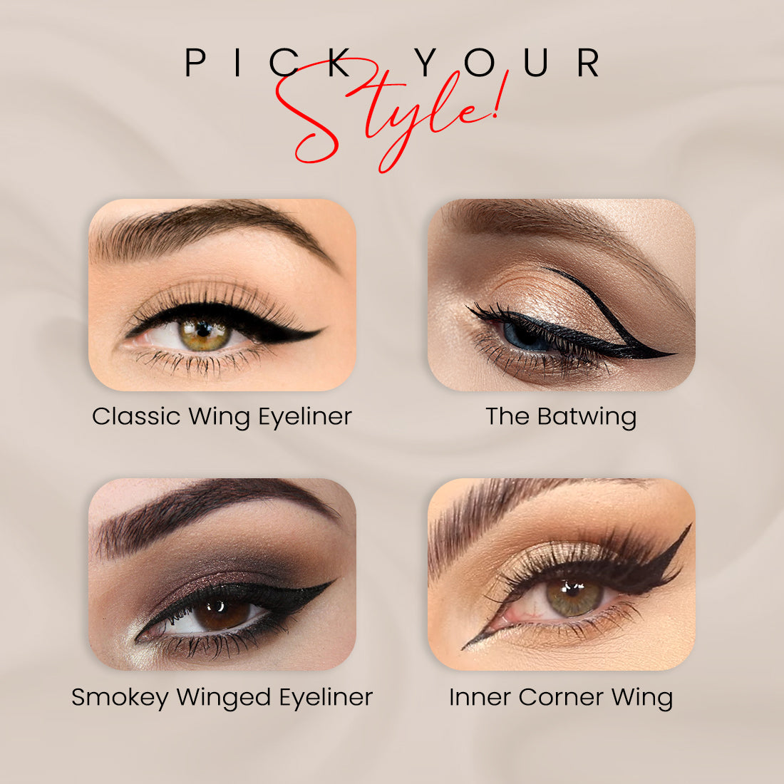 Ink Stylo Sketch Pen Eyeliner (Black) Coloressence Cosmetics