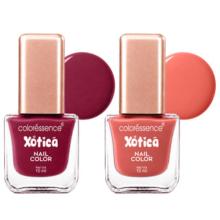 Xotica Nail Paint Combo of 2