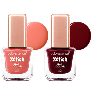 Xotica Nail Paint Combo of 2