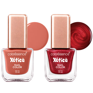 Xotica Nail Paint Combo of 2