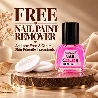 Nail Paint Kit + FREE nail Color Remover