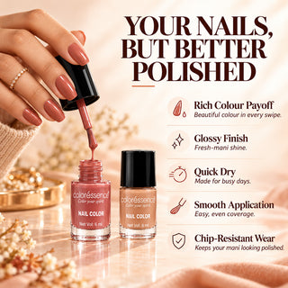 Nail Paint Kit + FREE nail Color Remover
