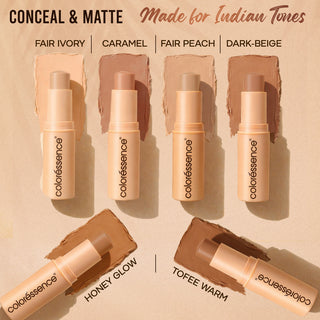 Foundation Panstick - Full Coverage Conceal Cover Brightener Blur Effect