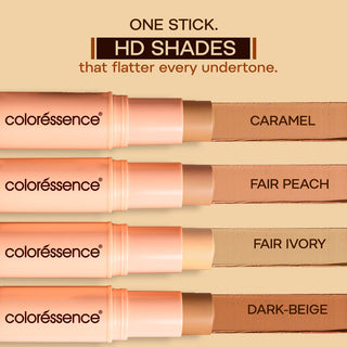 Foundation Panstick - Full Coverage Conceal Cover Brightener Blur Effect