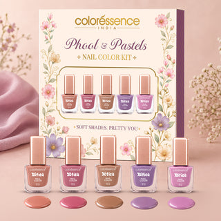 Phool & Pastels - Nail Color Kit + FREE nail Color Remover