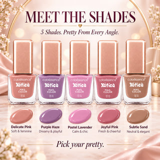Phool & Pastels - Nail Color Kit + FREE nail Color Remover