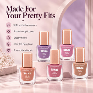 Phool & Pastels - Nail Color Kit + FREE nail Color Remover