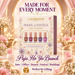 Phool & Pastels - Nail Color Kit + FREE nail Color Remover