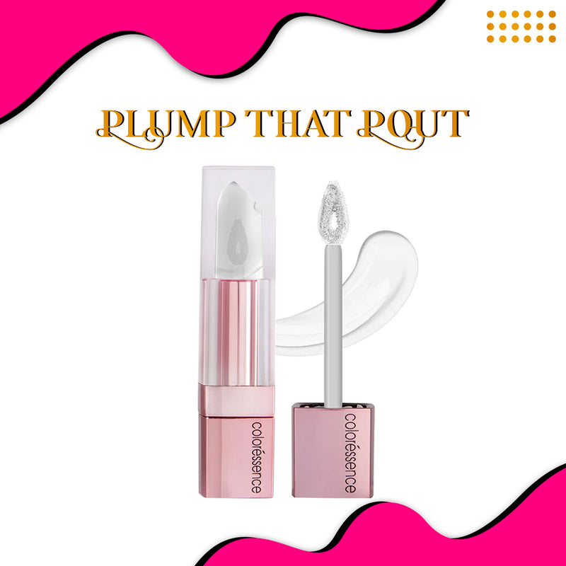 Roseate Plumpkin Tinted Lip Gloss Combo of 3 -(Ice Cube, Mocha, Peaches n Cream)