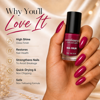 The Roseate Combo Pack of 3 - Cute Coats Nail Paints