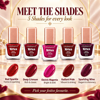 Shagun & Surkh  - Nail Color Kit + FREE nail Color Remover