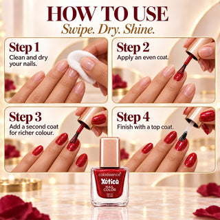 Shagun & Surkh  - Nail Color Kit + FREE nail Color Remover