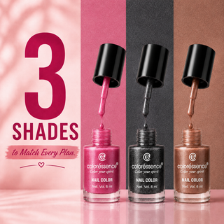 The Glaze Combo Pack of 3 - Cute Coats Nail Paints