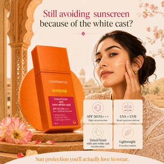Sunpop Tinted Sunscreen SPF 50 PA+++