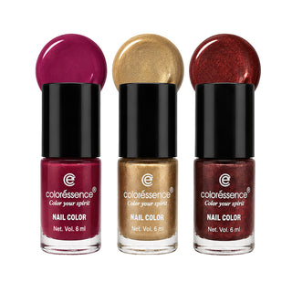 Cute Coats Nail Paint Combo Pack of 3